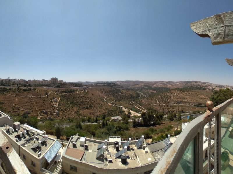 ירושלים בנוף, רוממה ירושלים