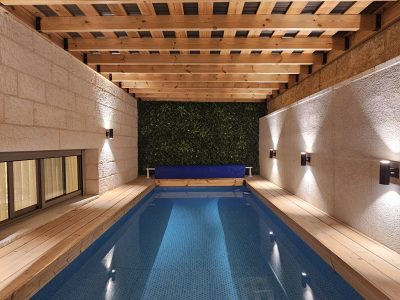 סוויטה ביישוב החרדי מעלה עמוס, בריכה פרטית מחוממת, אזור ירושלים