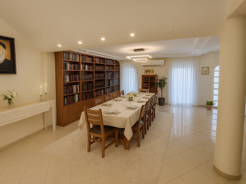 וילה פרטית במיקום מדהים, יפה, בלב רמות ירושלים מרוהטת מלא