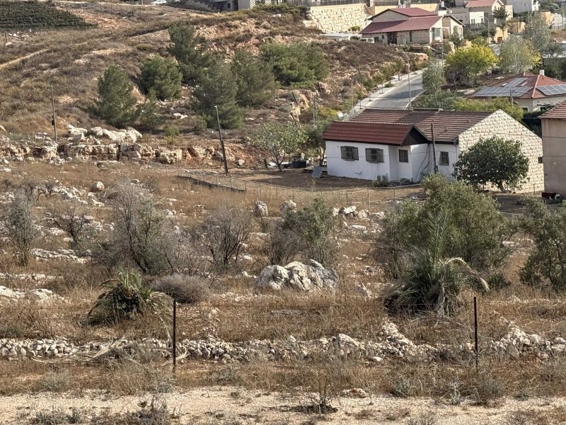 וילה באלון מורה ליד הר כביר, נוף להרי השומרון