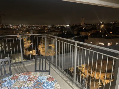 דירת נוף חדשה ויפיפיה, גבעת שאול, קרית משה, ירושלים