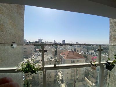 דירת נוף חדשה ויפיפיה, גבעת שאול, קרית משה, ירושלים