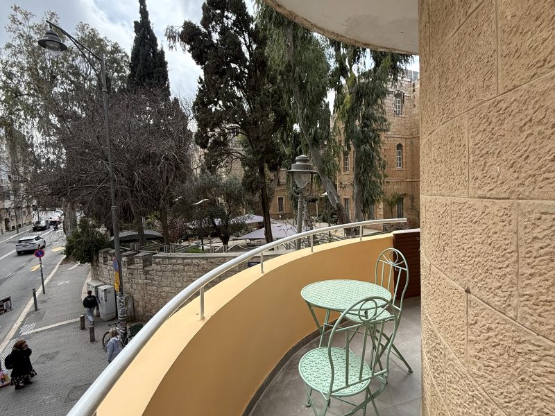 דירת נופש יוקרתית, אזור רחביה, נחלאות, ירושלים