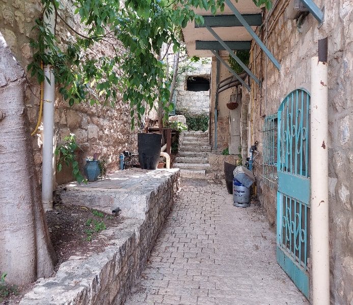 צימר לשבת בעיר העתיקה, צפת — נוף למירון