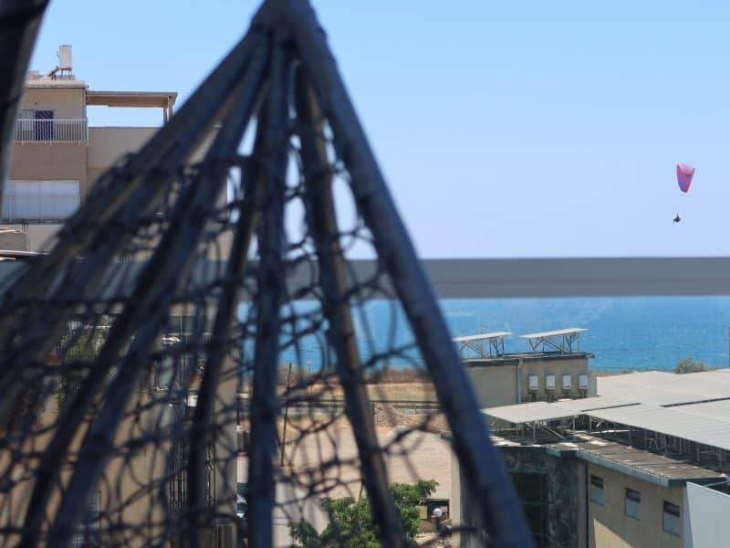 דירת נופש לשבת מול הים בקרית צאנז, נתניה — נוף מכל חדר