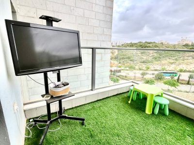 דירה מרווחת, נעימה ומטופחת, מתאימה במיוחד למשפחה, חריש