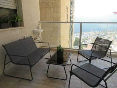 דירת נופש יוקרתית לשבת בצפת — צמוד לעתיקה, נוף למירון