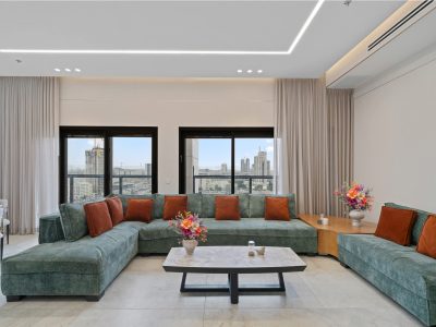 דירת פאר לשבת בקרית משה, ירושלים — "עיר מלוכה", עד 5 זוגות