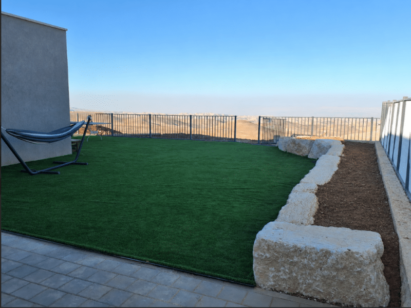 וילה לשבת במעלה עמוס — נוף לים המלח, בריכה וחצר ענקית