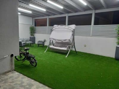 דירת נופש לשבת בקרית שמואל, טבריה — חצר גדולה וג'קוזי