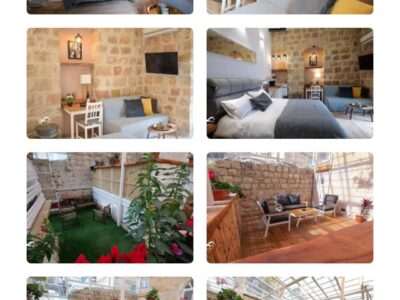 דירת נופש בממילא קרובה לכותל ולרובע היהודי מרחק הליכה קצר