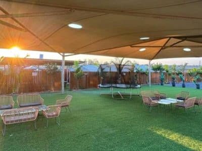 מתחם לשבת חתן ולקבוצות בדרום — פנינת הנגב בתפרח, עד 100 לנים