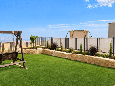 וילה לשבת במעלה עמוס — נוף לים המלח, בריכה וחצר ענקית